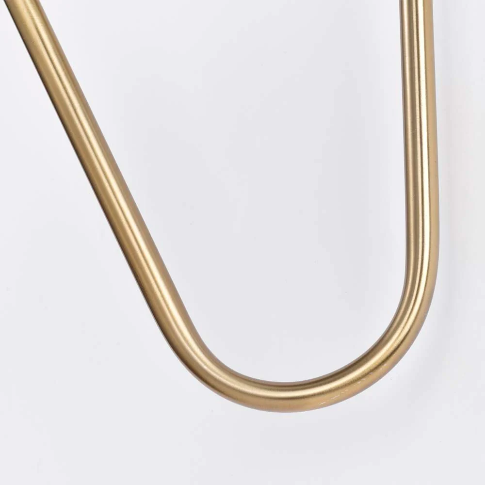 Trilby 2-Light Wall Sconce Matte White with Burnished Brass - Image 8