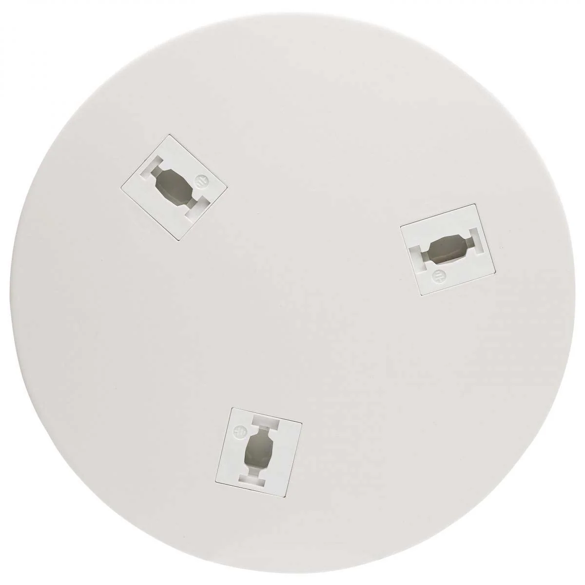 Triple Monopoint Adapter Round White Finish - Image 2