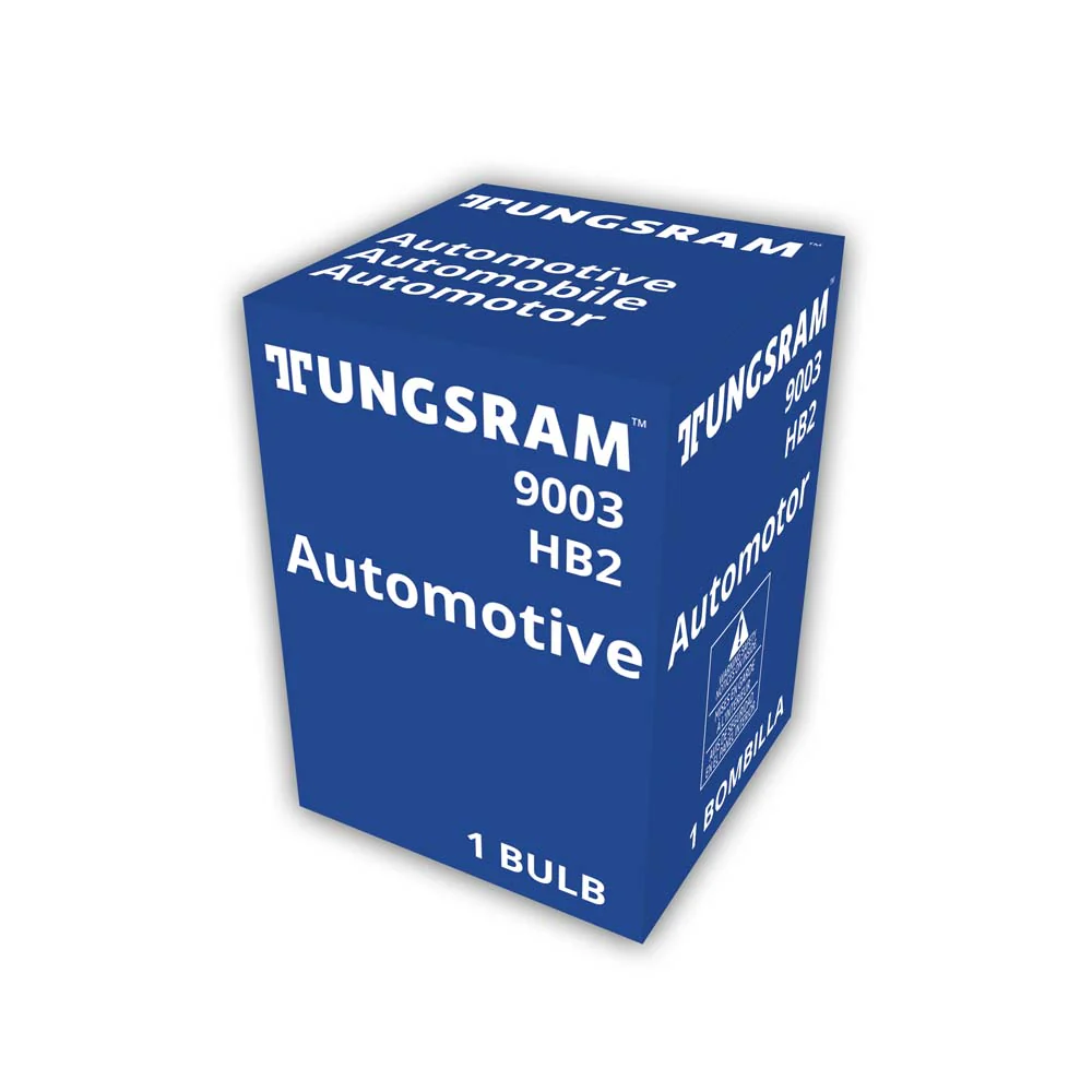 Tungsram 9003 H4 HB2 Standard Headlight Automotive Halogen Bulb Replacement - Image 3