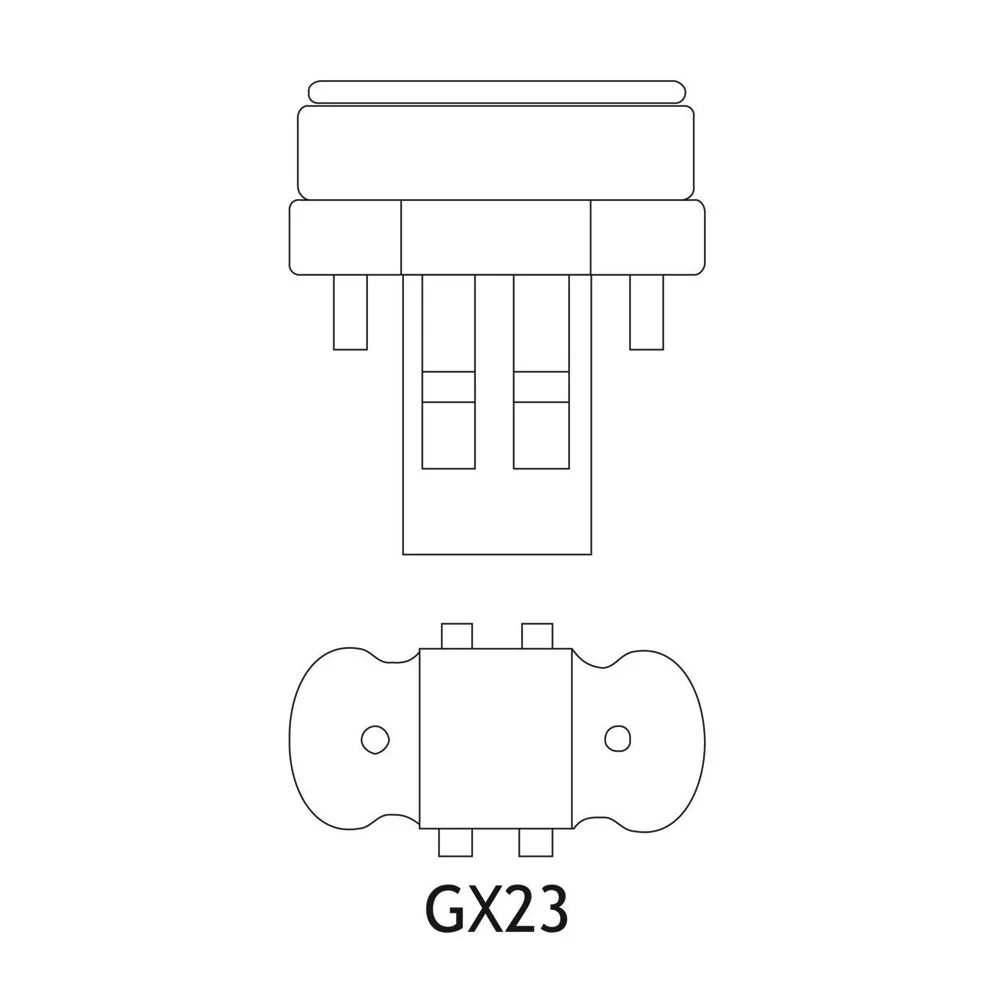 Ushio 3000167 - CF13S/865 - 13W - 6500K - 2 Pin GX23 Base - Single Tube CFL - Image 5