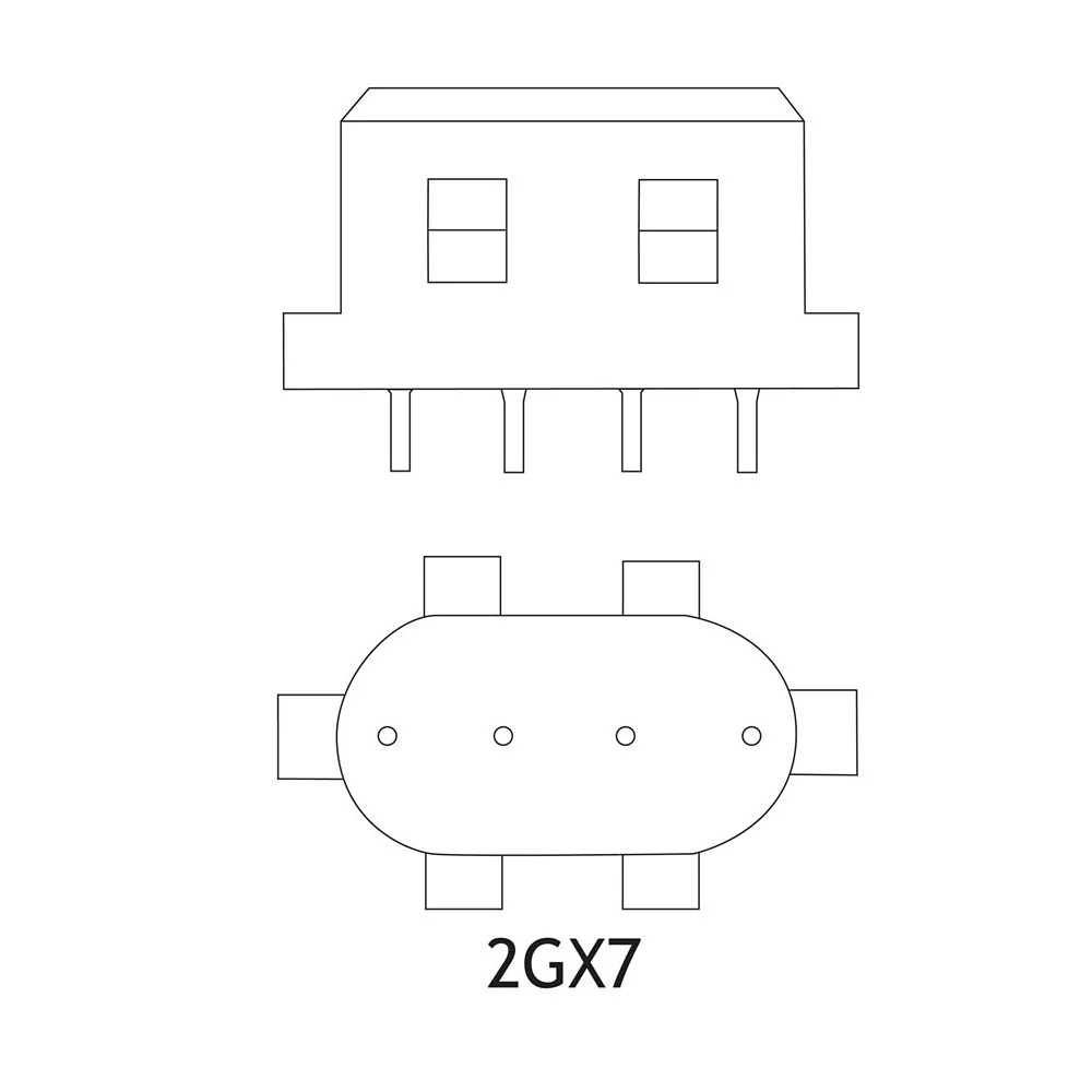 Ushio 3000182 - CF13SE/835 13W - 3,500K - 4-Pin 2GX7 Base - Single Tube CFL - Image 4