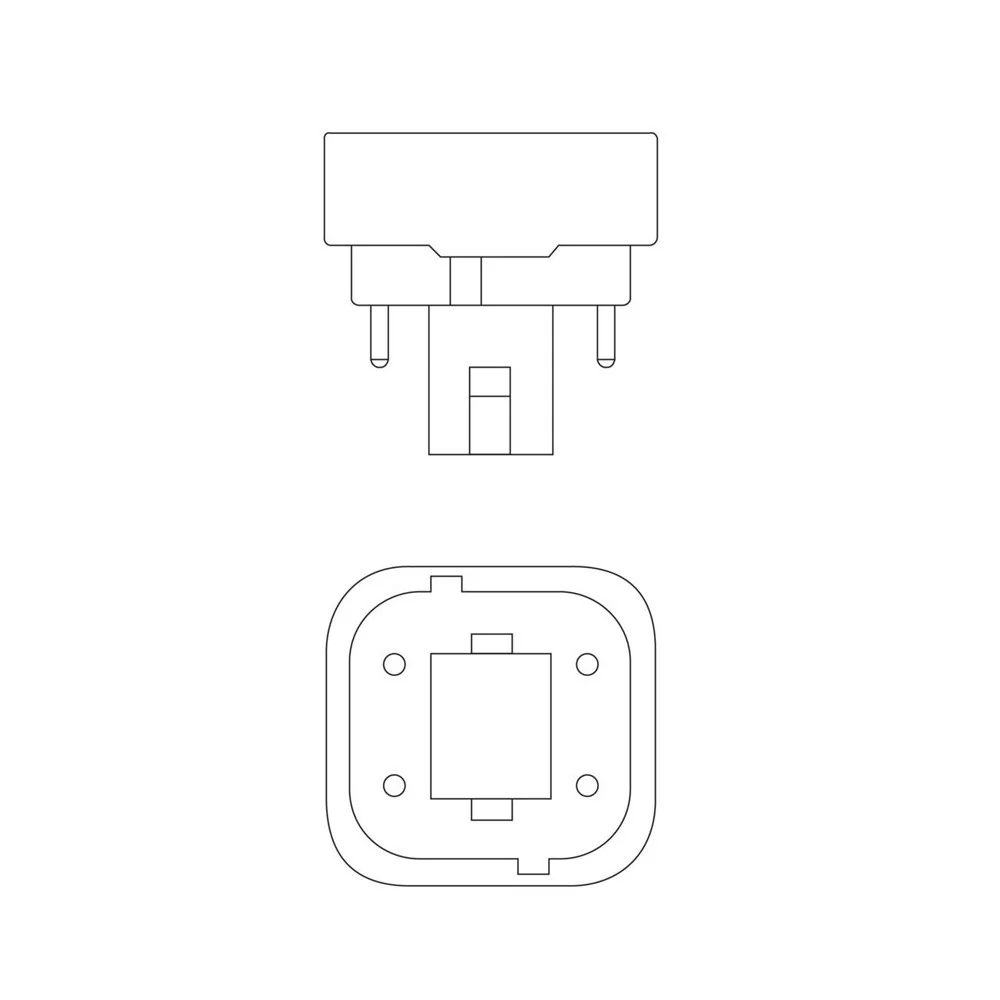 Ushio 3000143 - CF18DE/835 - 18W - 3500K - 4 Pin G24Q-2 Base Double Tube CFL - Image 4