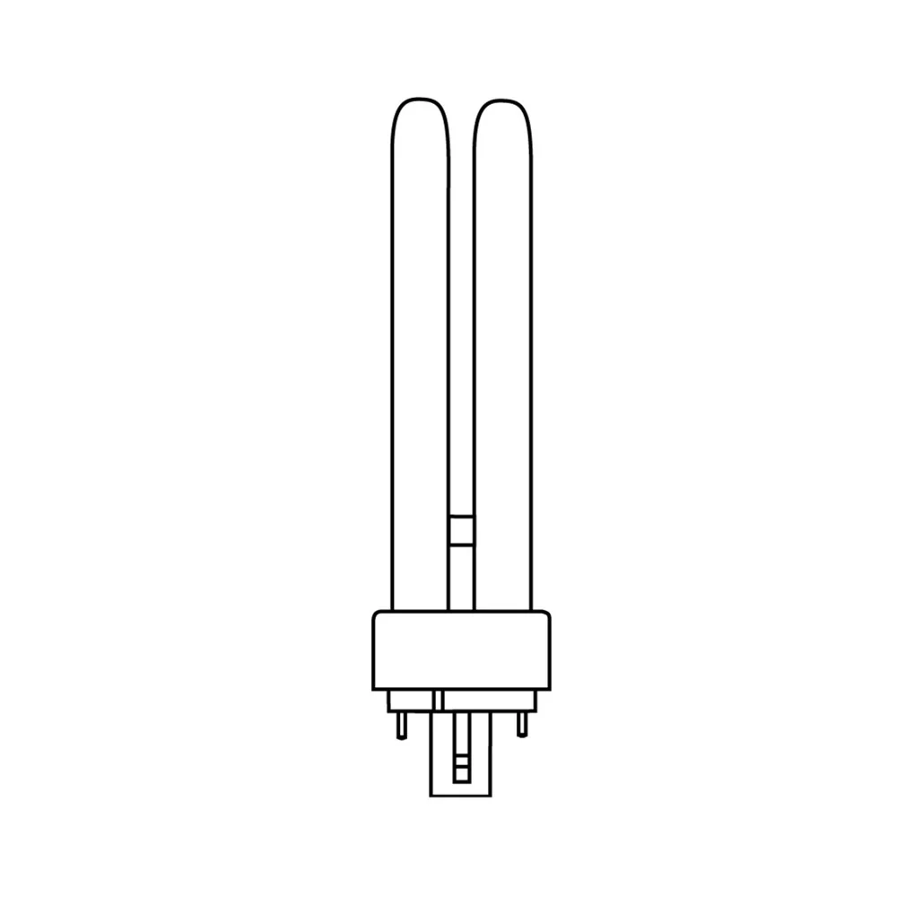 Ushio 3000058 - CF26D/827 - 26W 2700K - 2 Pin G24d-3 Base - Double Tube CFL - Image 5