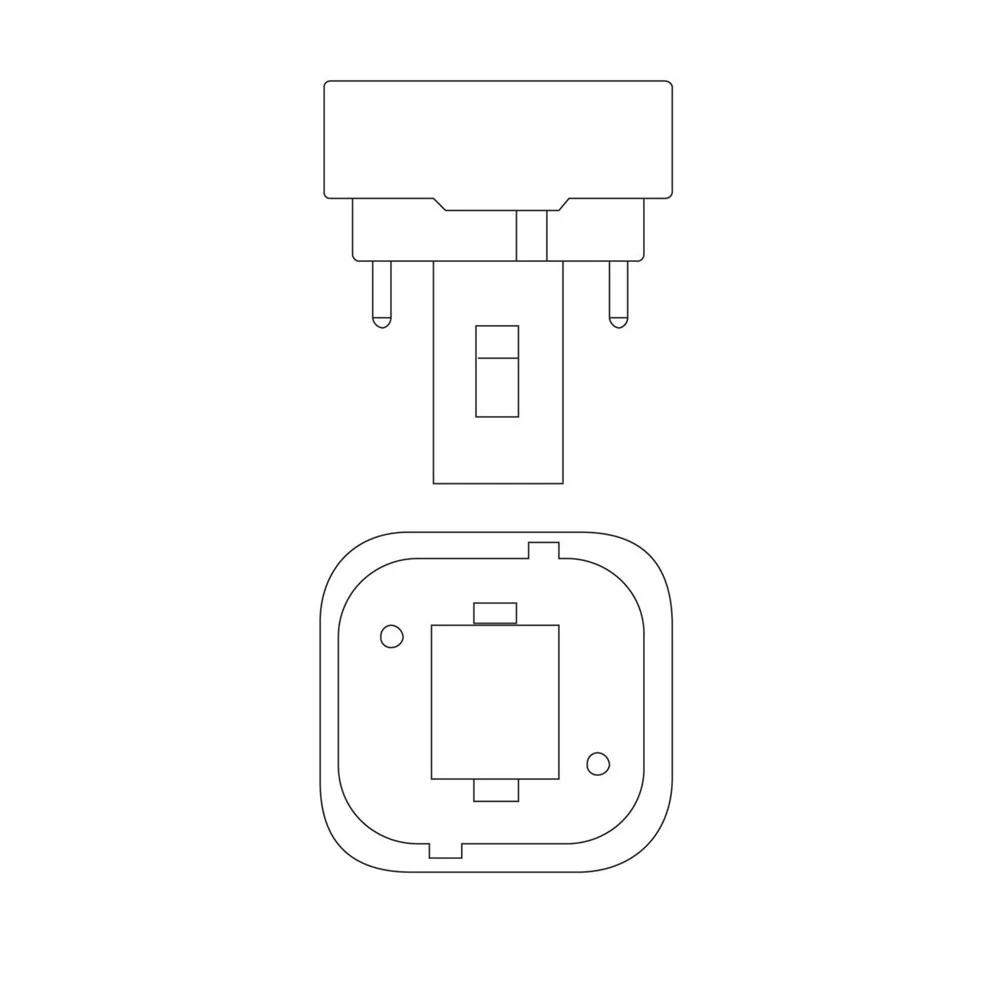 Ushio 3000142 - CF26D/841 - 26W 4100K - 2 Pin G24d-3 Base - Double Tube CFL - Image 5
