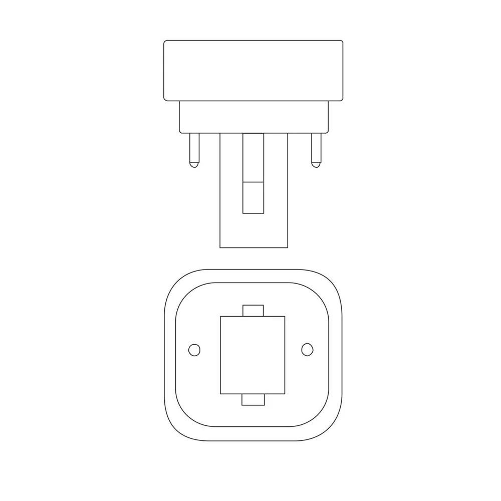 Ushio 3000065 - CF9D/827 - 9W 2700K- 2 Pin G23-2 Base - Double Tube CFL - Image 5