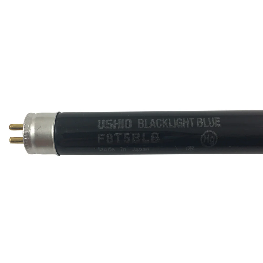 USHIO  F8T5BLB 7.2W UV Blacklight Blue Fluorescent Lamp - Image 4