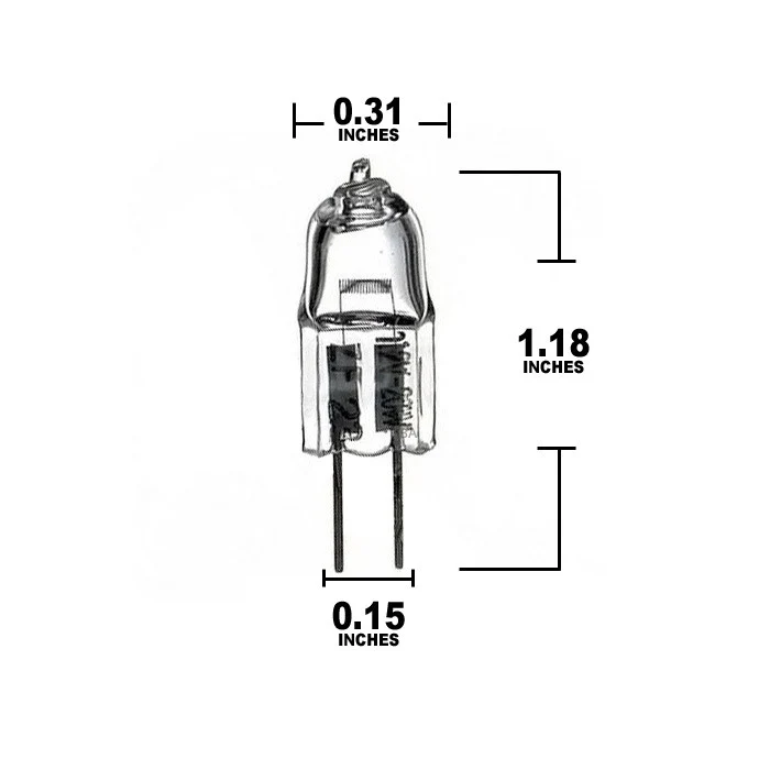 USHIO FHD/ESA JC6v-10w Halogen Lamp - Image 5