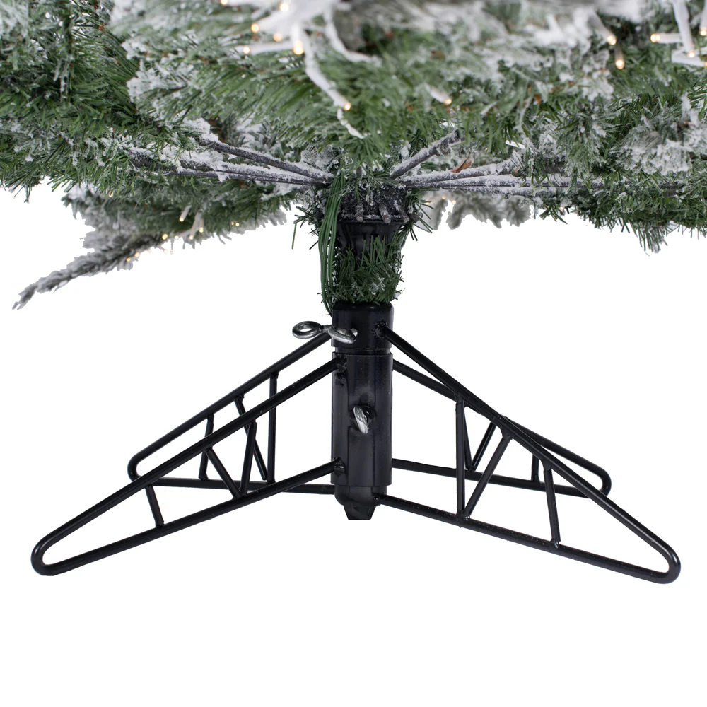 Vickerman 10ft. Flocked Sierra Fir Artificial Christmas Tree Unlit - Image 5