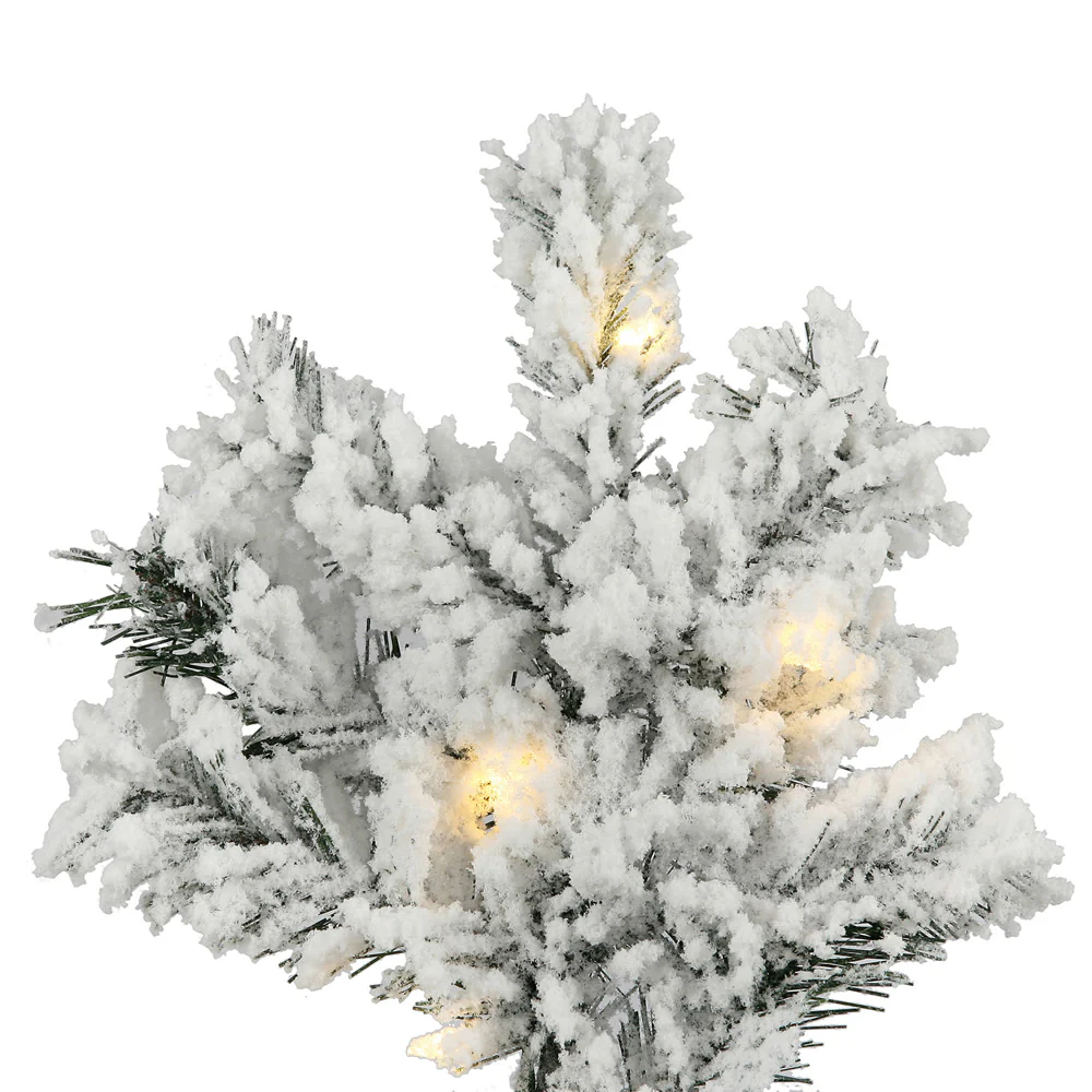 Vickerman 12ft. Alaskan Pine Artificial Christmas Tree in LED lights - Image 2