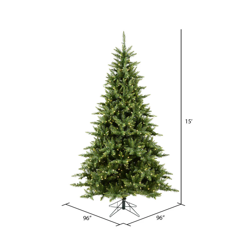 Vickerman 15ft. Camdon Fir Artificial Christmas Tree Warm White LED Lights - Image 5