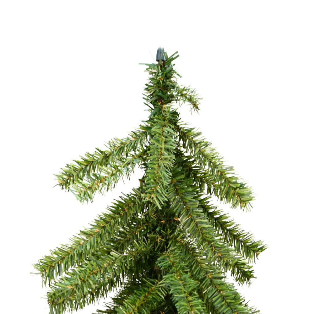 Vickerman 2ft. 2ft. 4ft. Natural Alpine Artificial Christmas Tree Set Unlit - Image 2