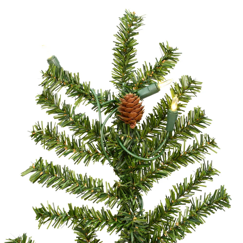 Vickerman 2ft. Alpine Artificial Christmas Tree Warm White Dura-lit LED Lights - Image 2