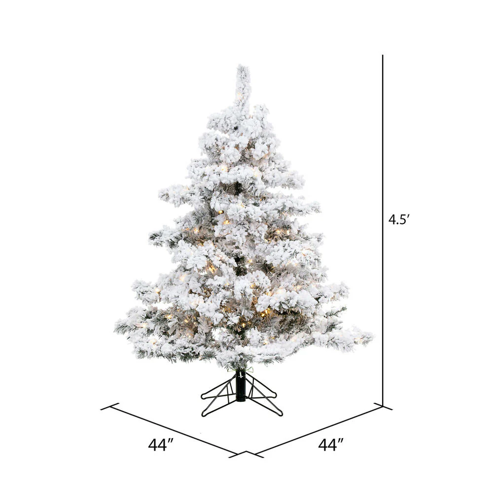 Vickerman 4.5ft. Alaskan Pine Artificial Christmas Tree in LED lights - Image 4