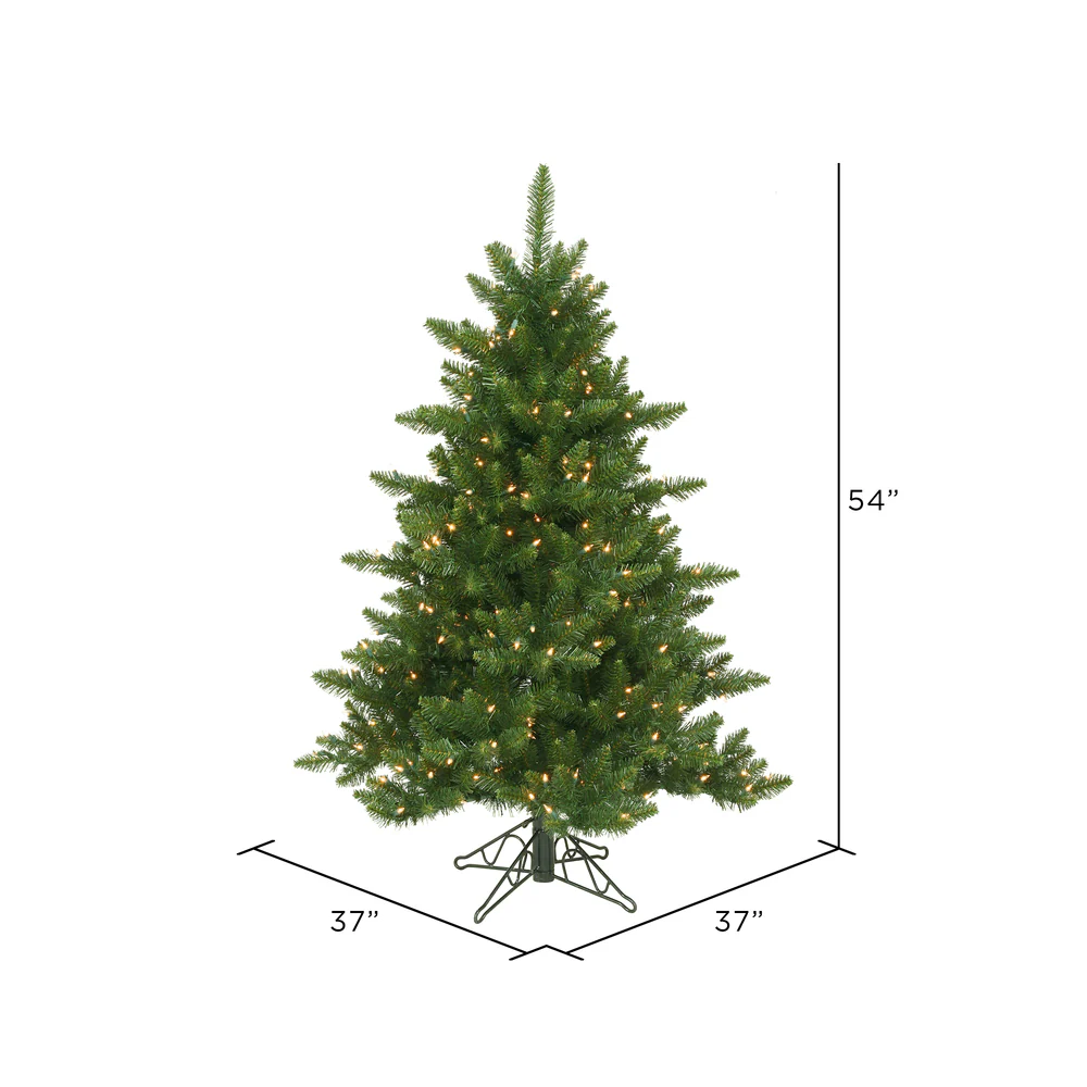 Vickerman 4.5ft. Camdon Fir Artificial Christmas Tree Warm White LED Lights - Image 5