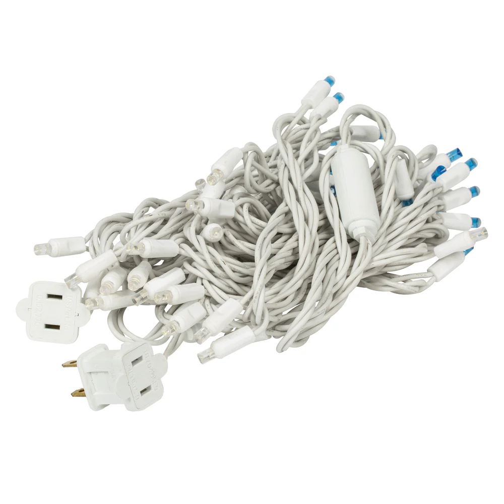 Vickerman 50 Light LED Blue-White Set 6in. x 25 ft. - Image 2