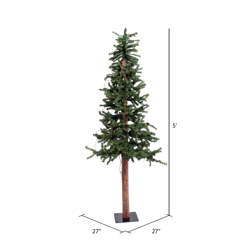 Vickerman 5ft. Alpine Artificial Christmas Tree Unlit - Image 4