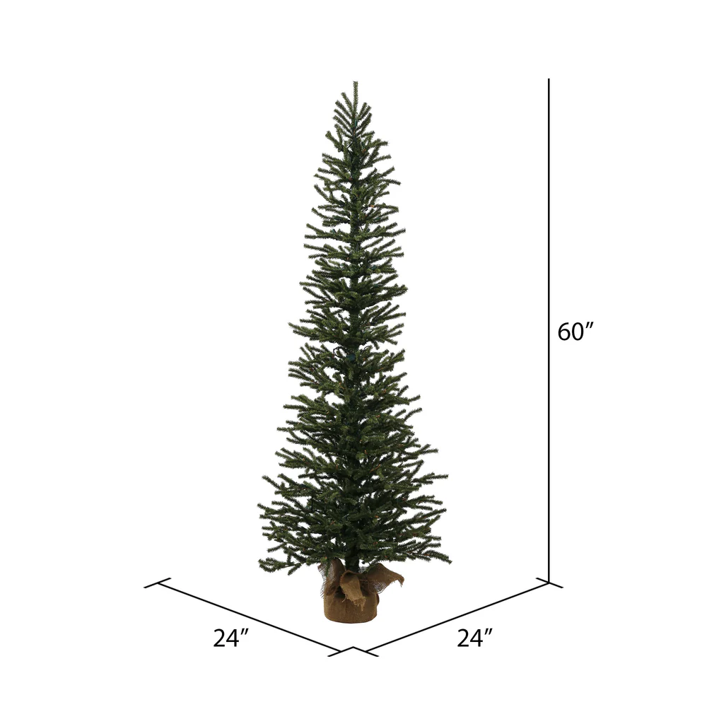 Vickerman 5ft. Mini Pine Artificial Christmas Tree Unlit - Image 2