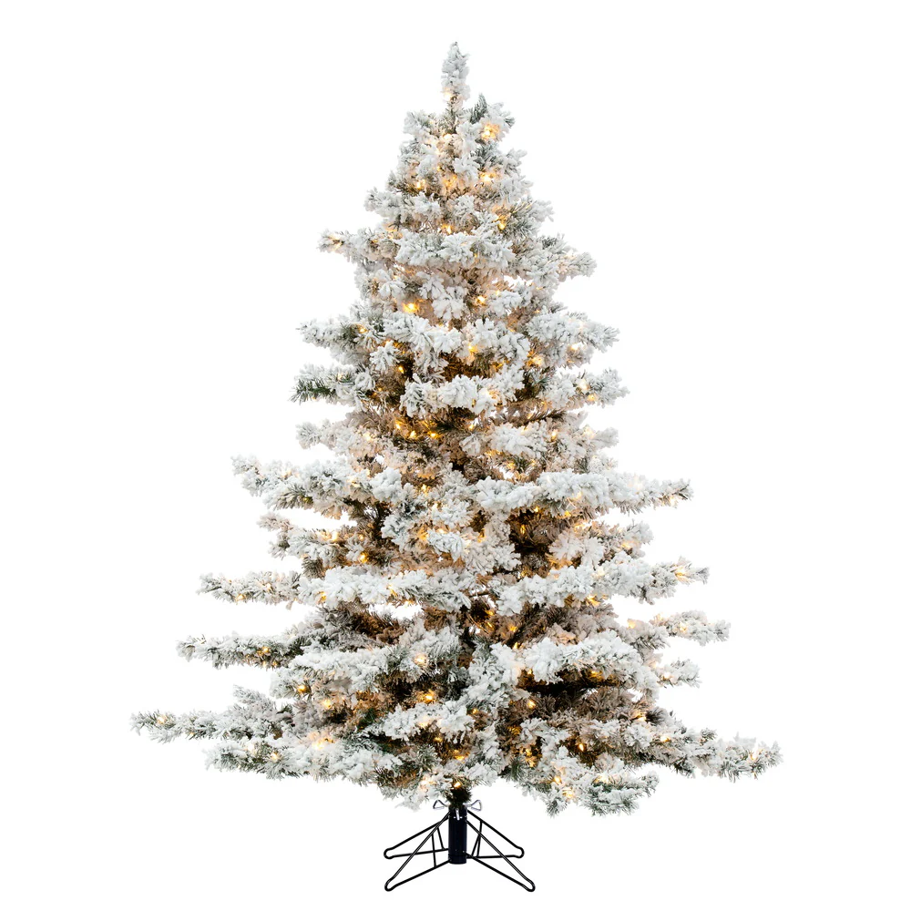 Vickerman 6.5ft. Alaskan Pine Artificial Christmas Tree in LED lights