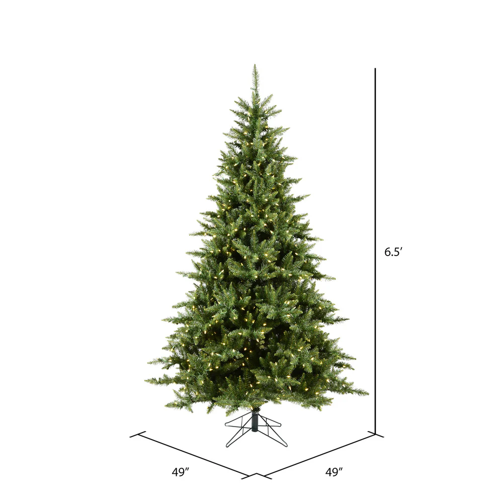 Vickerman 6.5ft. Camdon Fir Artificial Christmas Tree Warm White LED Lights - Image 5
