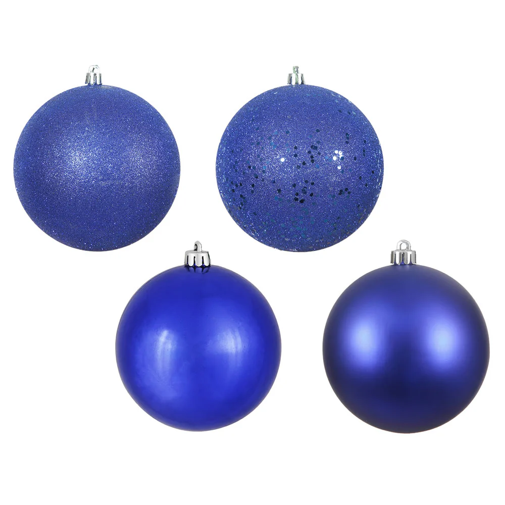 Vickerman 6 in. Cobalt Blue Ball Christmas Ornament