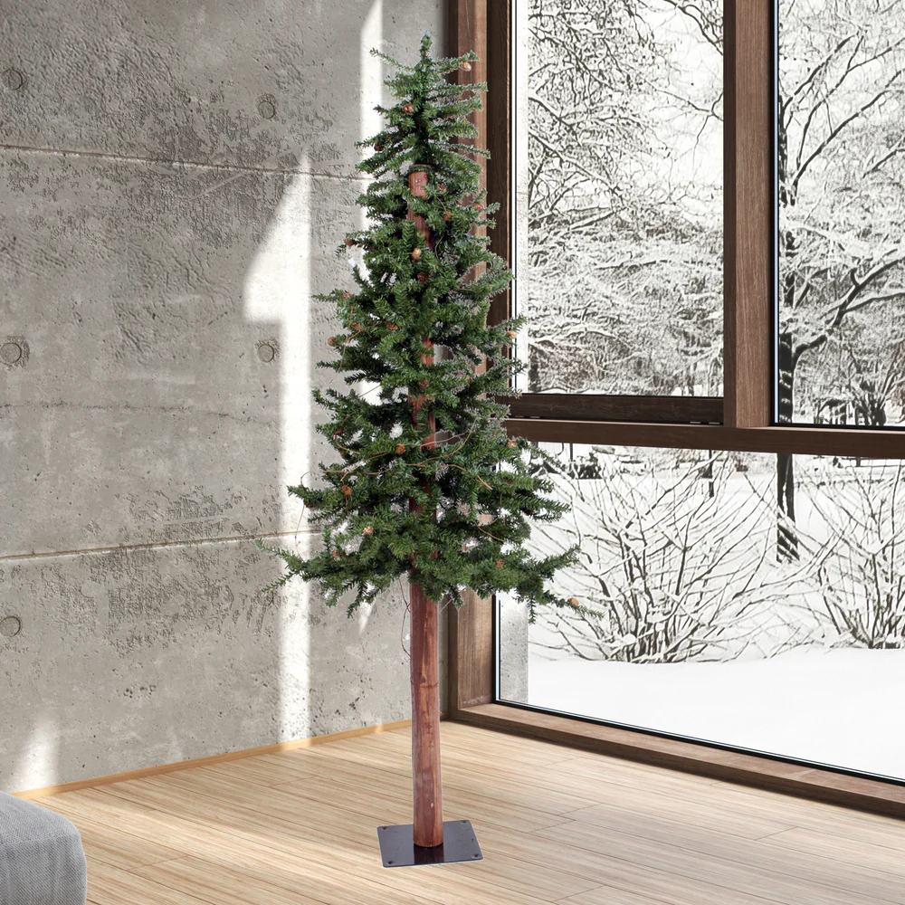 Vickerman 6ft. Alpine Artificial Christmas Tree Unlit - Image 3