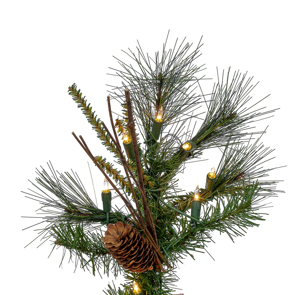 Vickerman 6ft. Ashland Artificial Christmas Tree Clear Lights - Image 2
