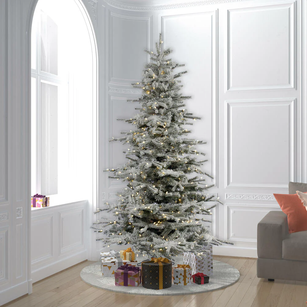 Vickerman 7.5ft. Sierra Fir Artificial Christmas Tree in LED lights - Image 6