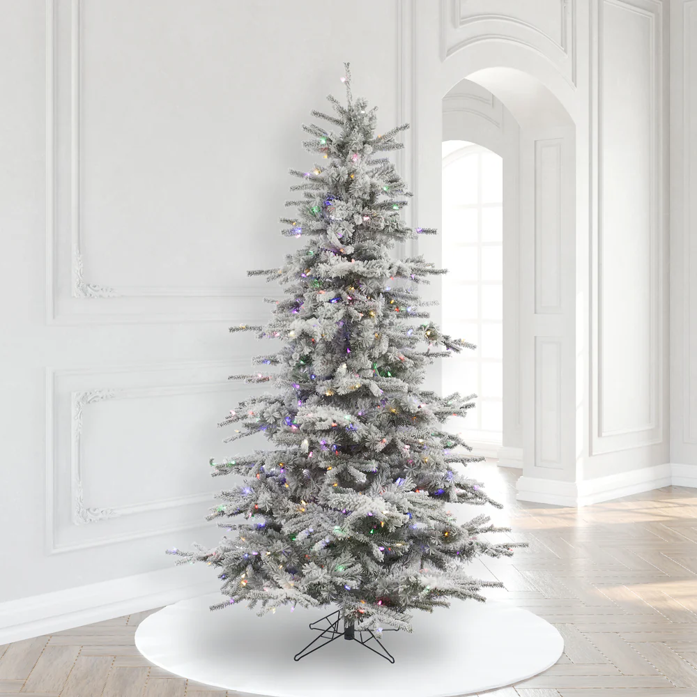 Vickerman 7.5ft. Sierra Fir Artificial Christmas Tree Multi-Colored LED lights - Image 4