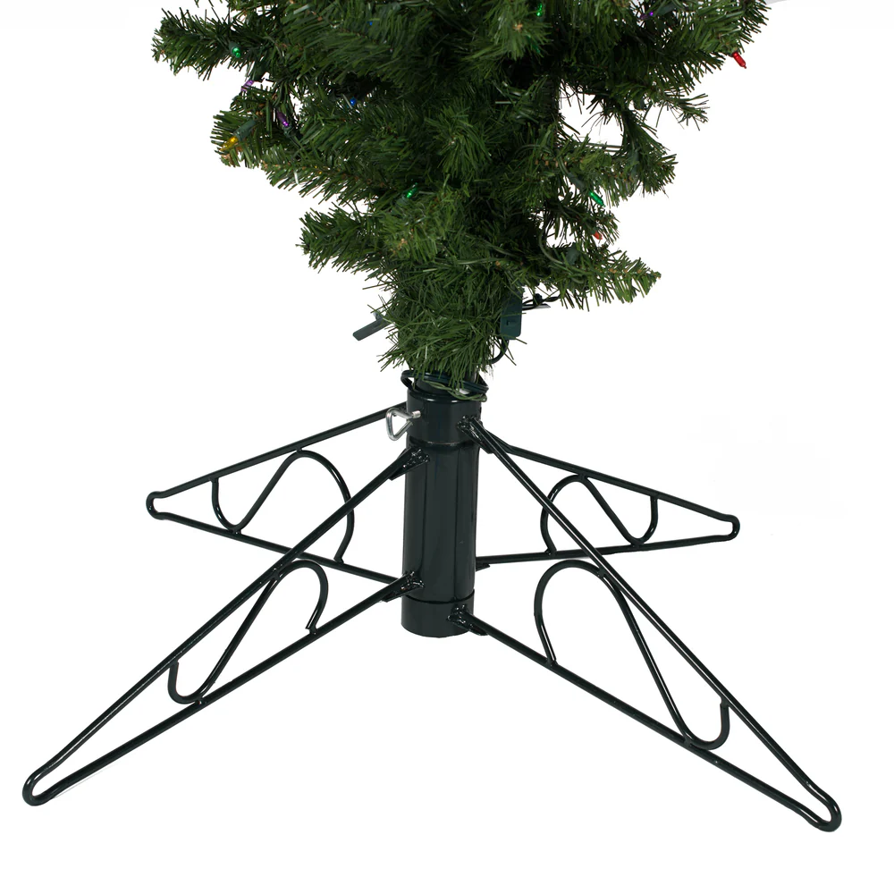 Vickerman 7.5ft. Upside Down Artificial Christmas Tree Multi-Colored LED Lights - Image 3
