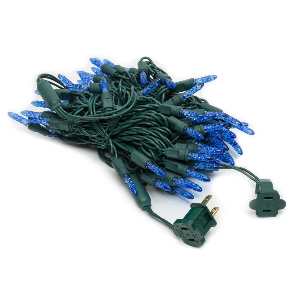 Vickerman 70 Light LED Blue M5 Twinkle 4" x 24' - Image 2
