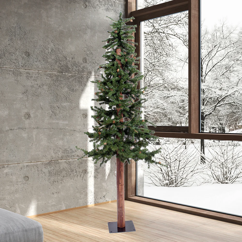 Vickerman 7ft.Alpine Artificial Christmas Tree Unlit - Image 3