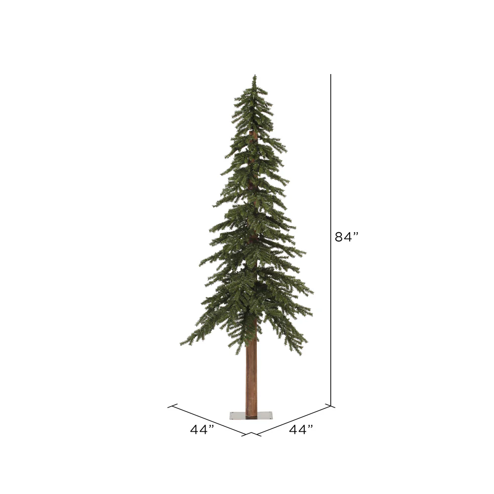 Vickerman 7ft.Natural Alpine Artificial Christmas Tree Unlit - Image 4