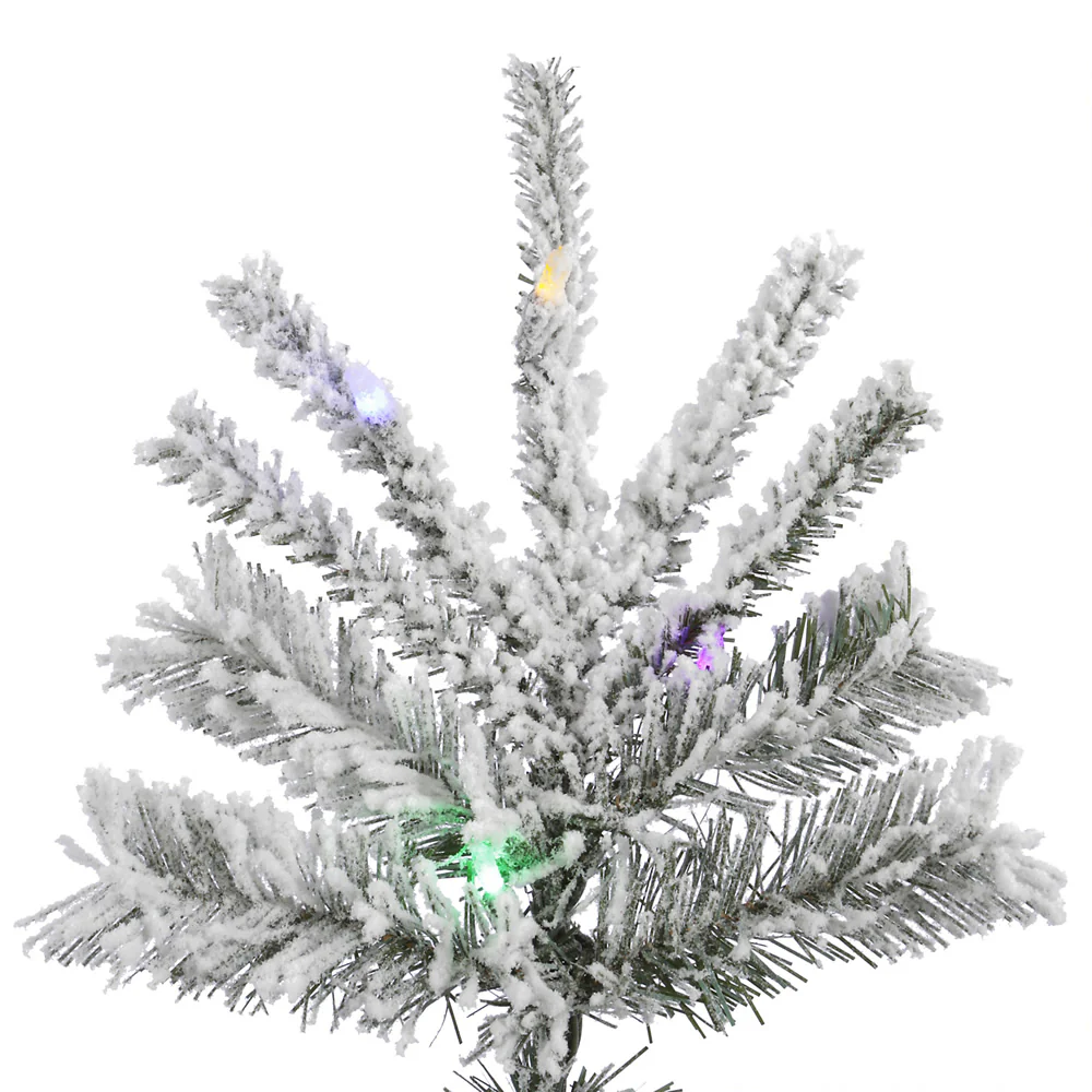 Vickerman 8.5ft. Sierra Fir Artificial Christmas Tree Multi-Colored LED lights - Image 2