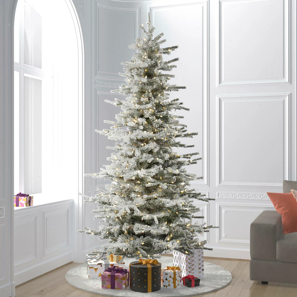 Vickerman 8.5ft. Sierra Fir Slim Artificial Christmas Tree in LED lights - Image 5