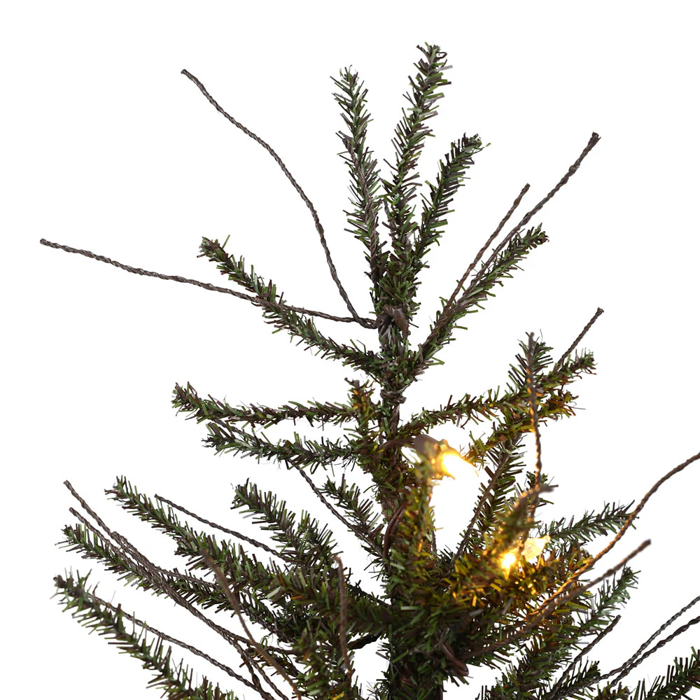 Vickerman 8ft Vienna Twig Artificial Christmas Tree in LED Lights - Image 2