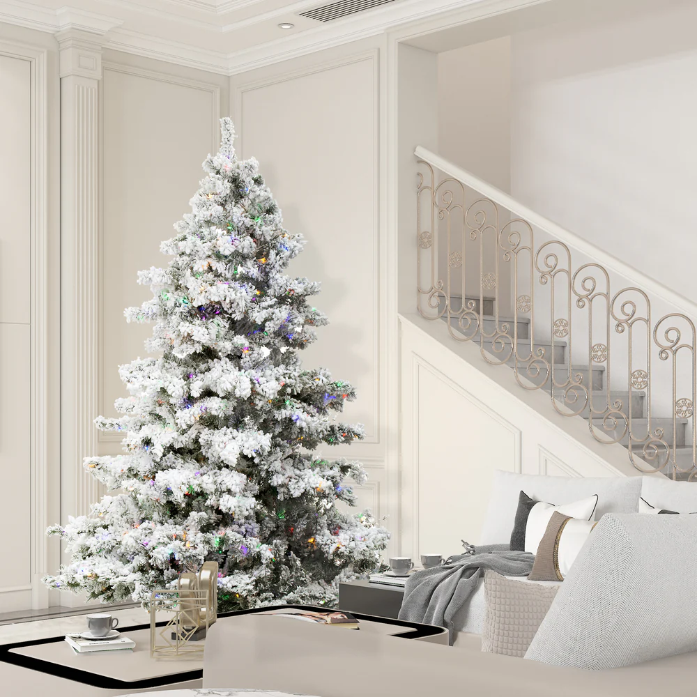 Vickerman 9ft.Alaskan Pine Artificial Christmas Tree Multi-Colored LED lights - Image 4