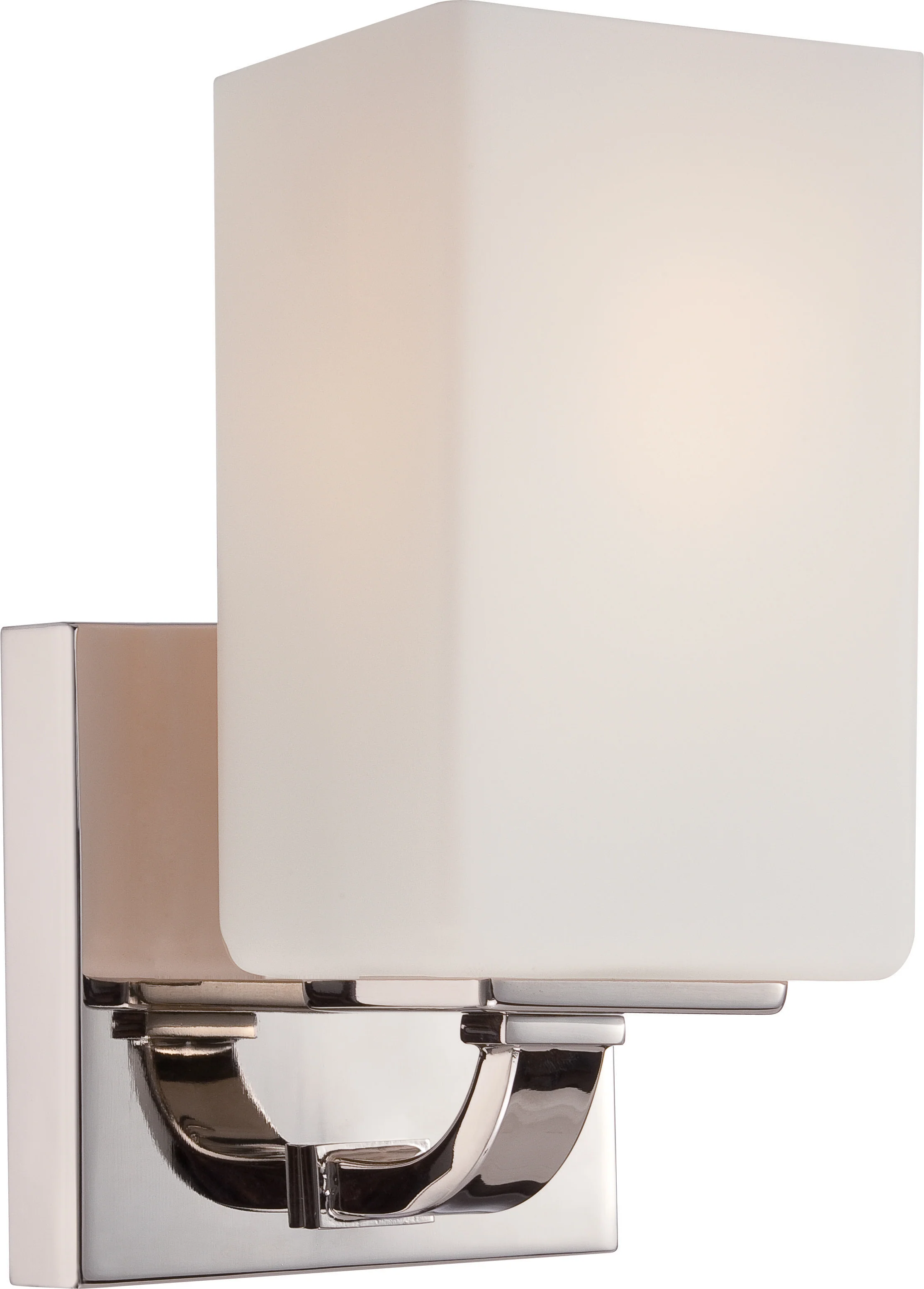 Vista - 1 Light Vanity Fixture w/ Etched OpalGlass