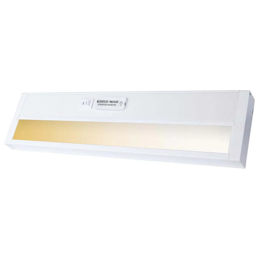 Wi-fi 14-in LED Smart Starfish RGB and Tunable White Finish Under Cabinet Light - Image 2