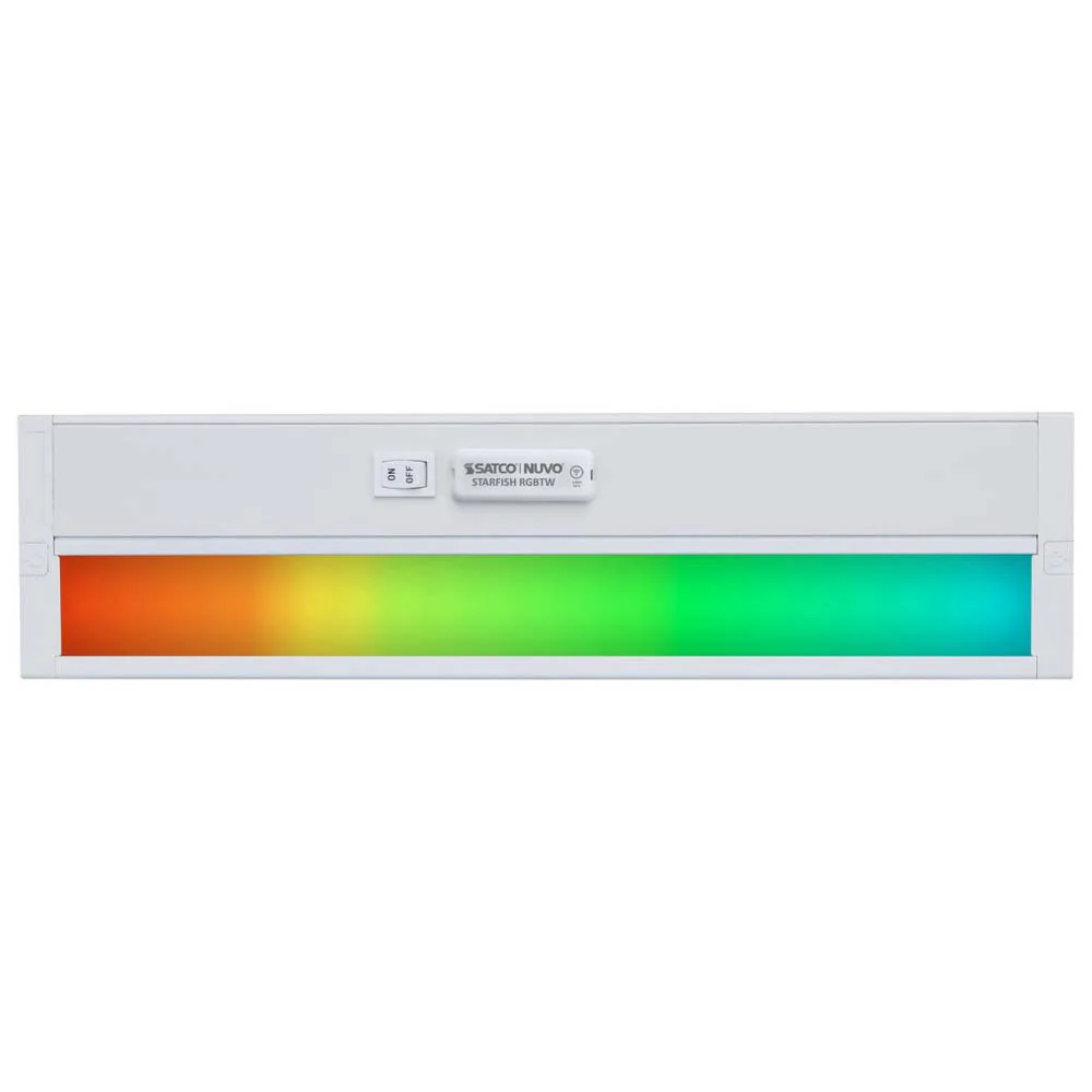 Wi-fi 14-in LED Smart Starfish RGB and Tunable White Finish Under Cabinet Light - Image 3