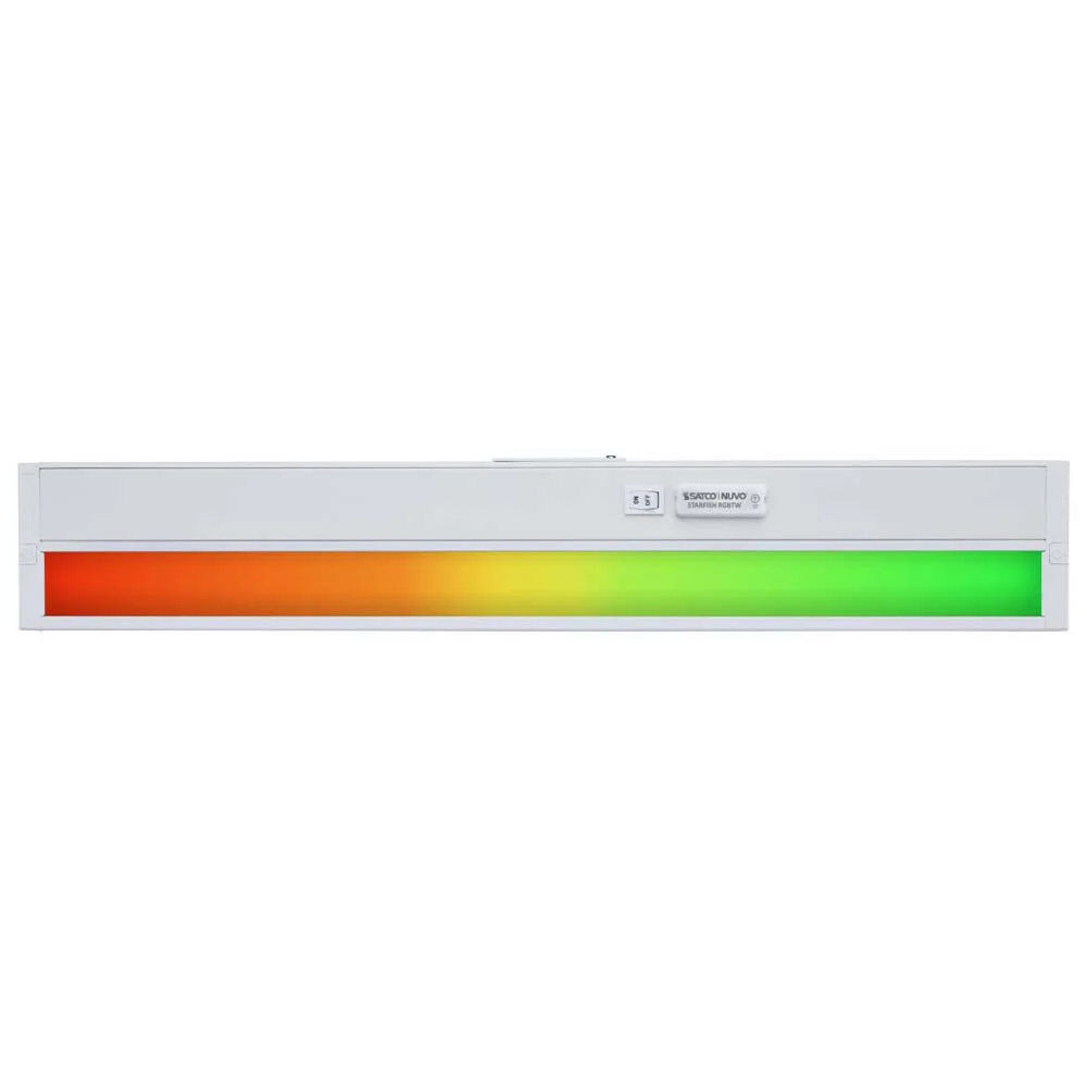 Wi-fi 22-in LED Smart Starfish RGB and Tunable White Finish Under Cabinet Light - Image 3