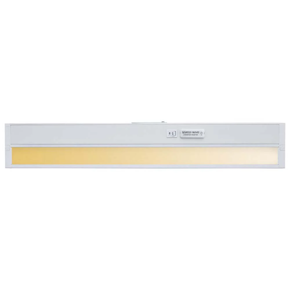 Wi-fi 22-in LED Smart Starfish RGB and Tunable White Finish Under Cabinet Light - Image 4