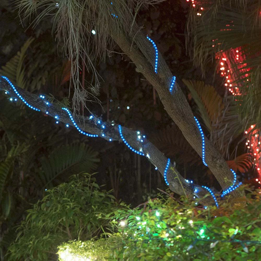 Wintergreen 150 ft Blue LED Rope Light 2-Wire - Image 3