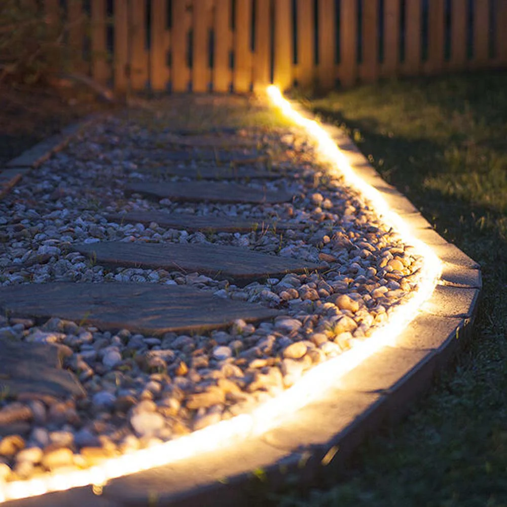 Wintergreen 150 ft Warm White LED Rope Light 2-Wire - Image 8